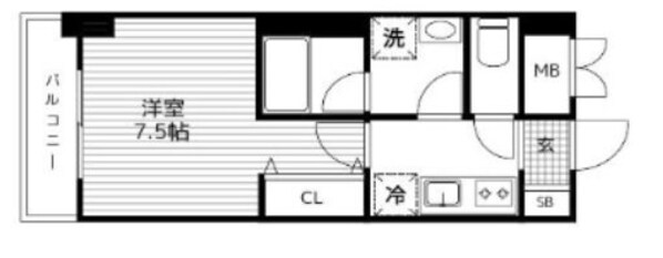 みなてらすレジデンスの物件間取画像